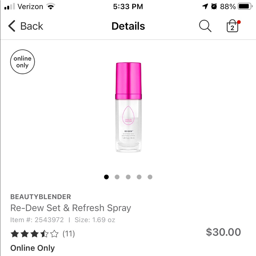 Beauty Blender Re-Dew Set & Refresh Spray
